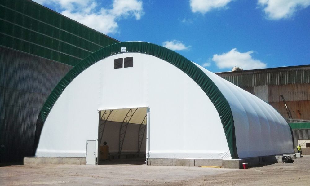 replacement fabric building covers california britespan buildings