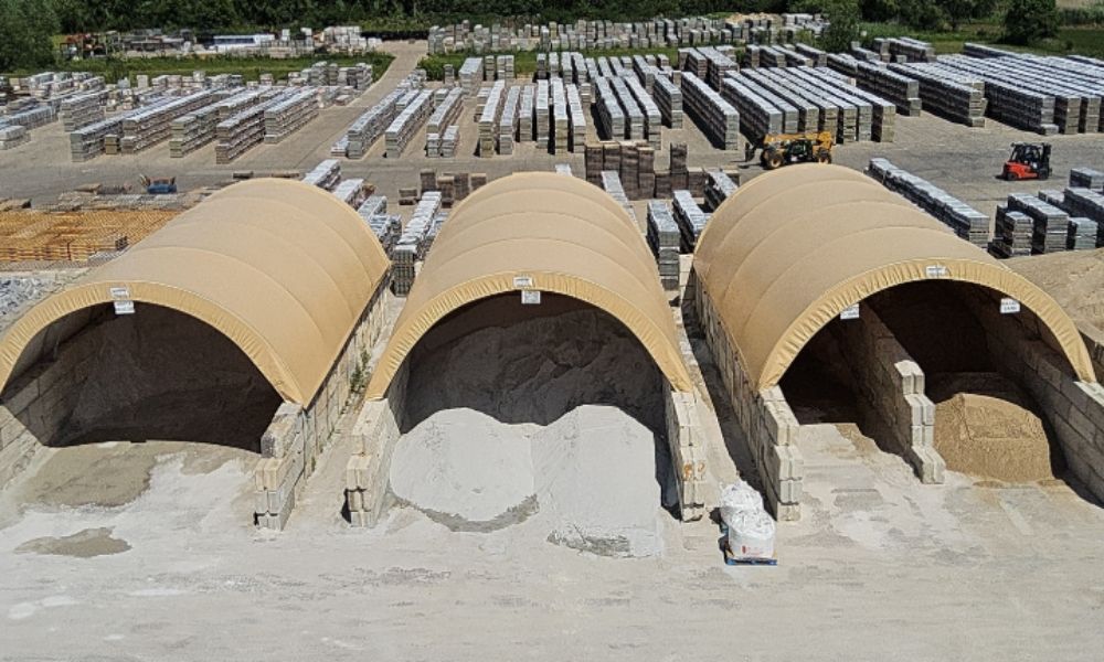 bulk mulch storage georgia britespan building