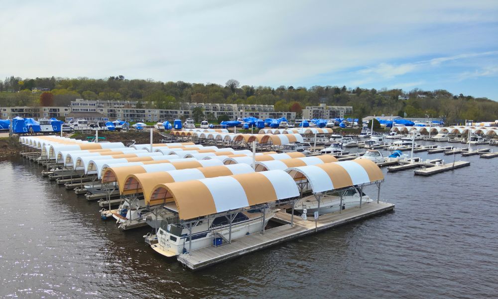 boat slip storage illinois britespan building