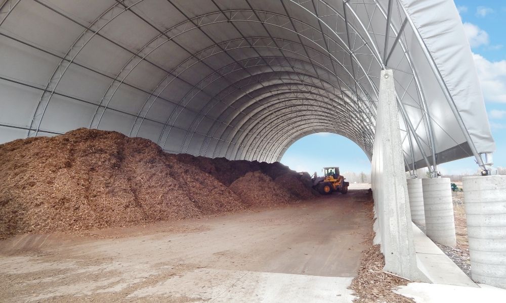 soil storage quonset hut massachusetts britespan buildings