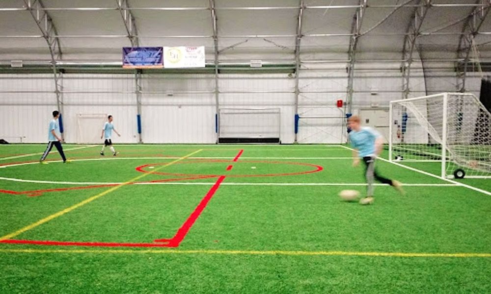 indoor soccer field missouri britespan buildings