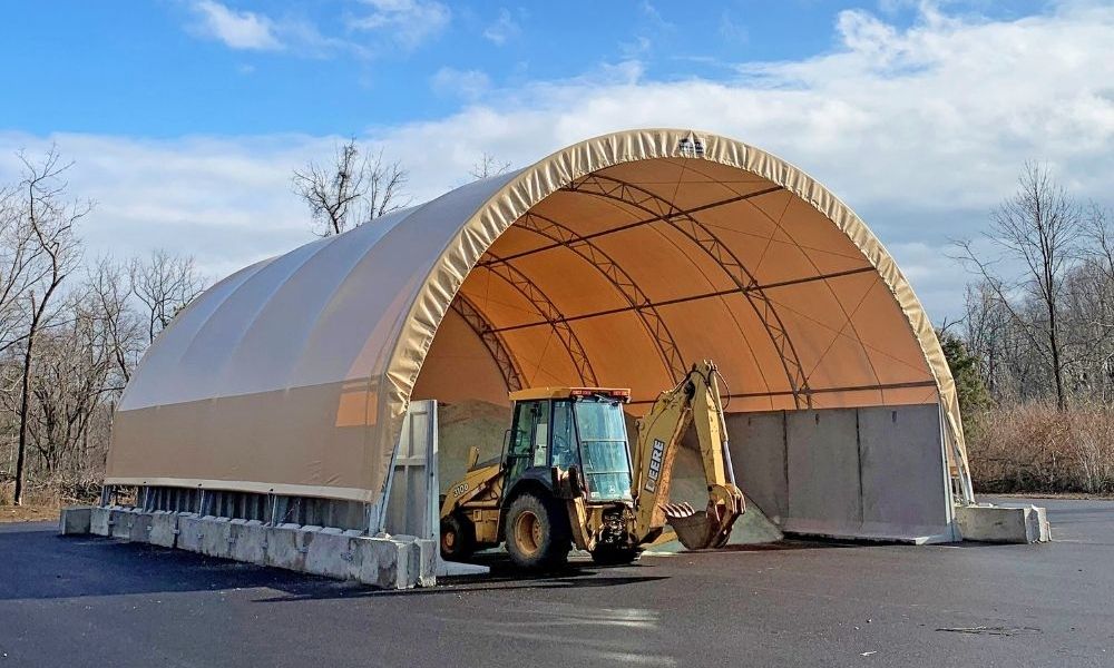 road salt storage shed nevada britespan buildings