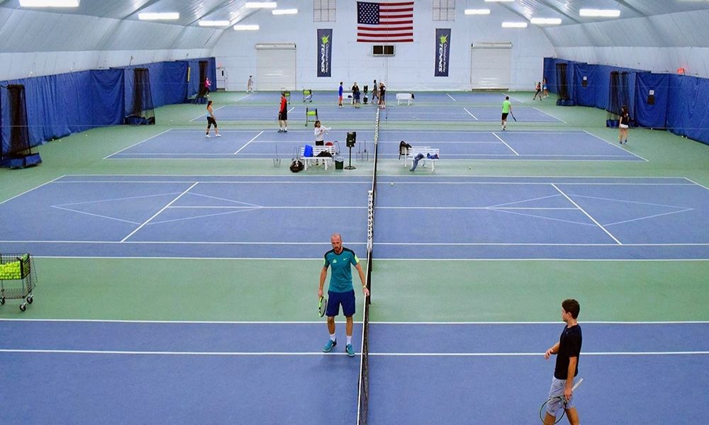 indoor pickleball courts north carolina britespan buildings