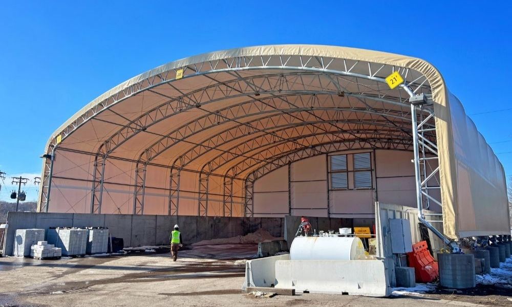 hoop building replacement covers virginia britespan buildings