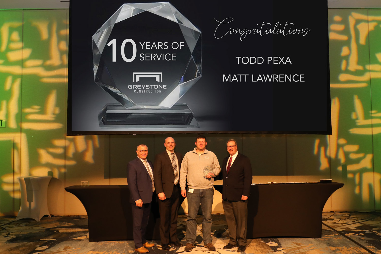 10 years of service