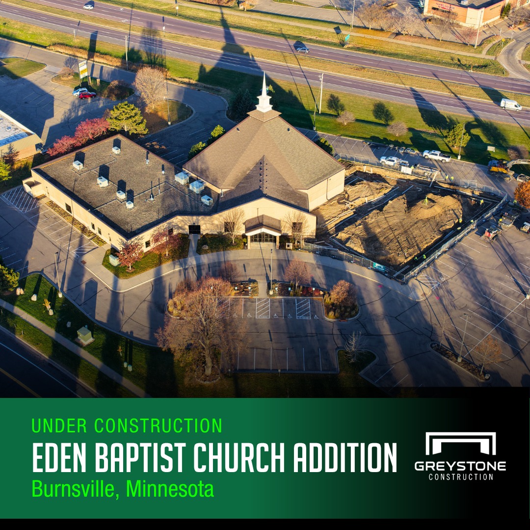 Eden Baptist Church Addition Under Construction