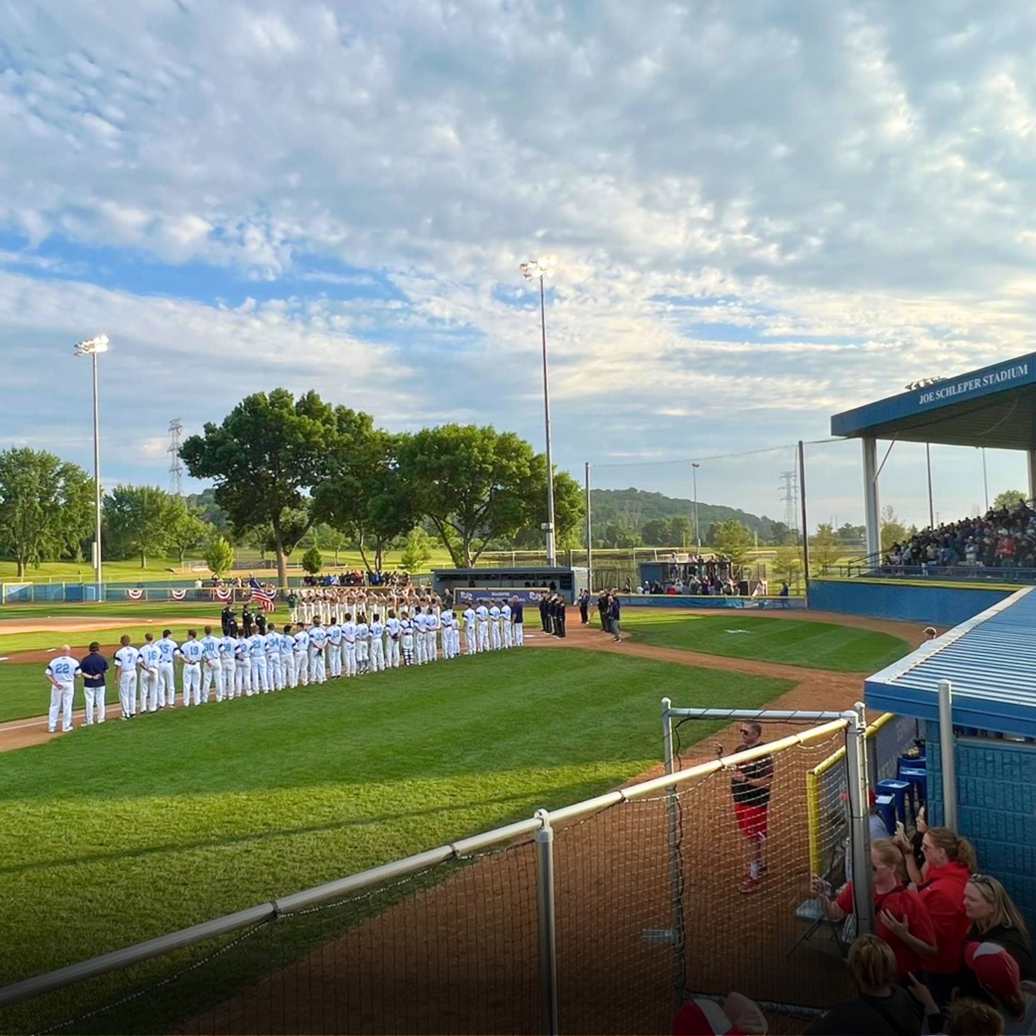 Building Communities Fox 9 Interview at Joe Schleper Stadium