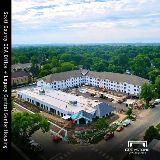 Scott County CDA Office and Senior Housing Project Progress