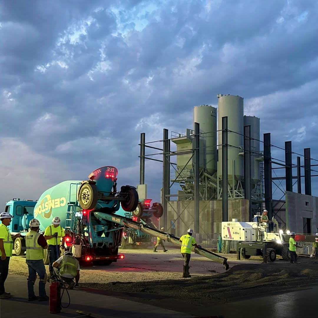 Cemstone Concrete Batch Plant Progress Delano Minnesota