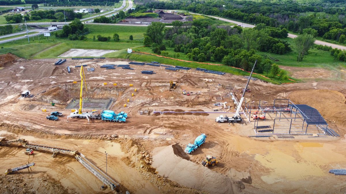 Dem-Con Anaerobic Digester Facility Construction Progress