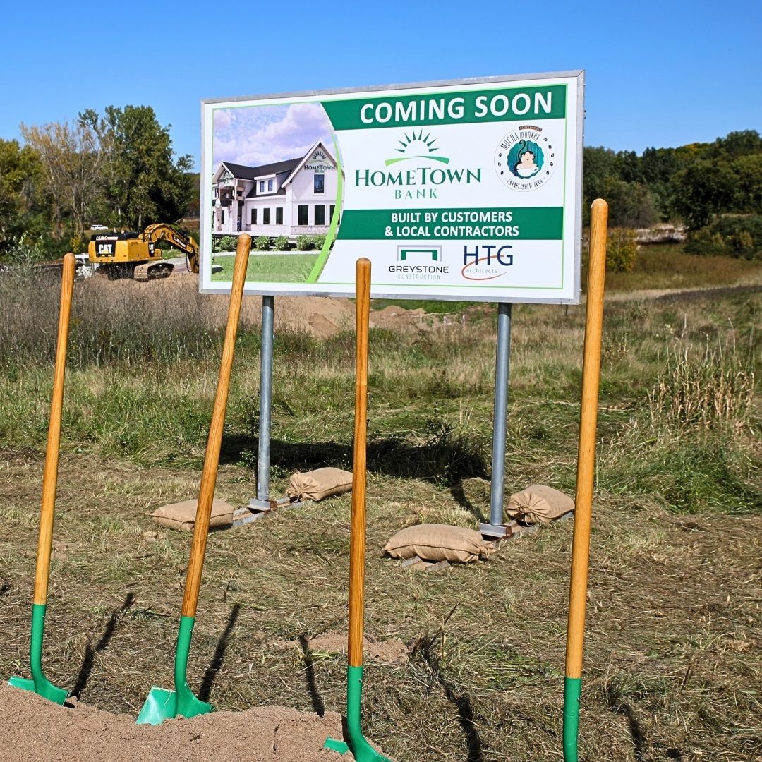 HomeTown Bank Construction Groundbreaking