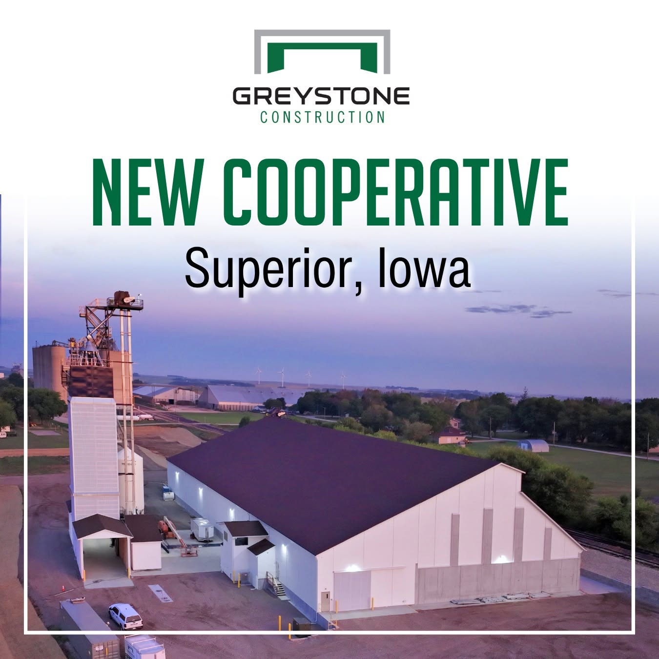 New Cooperative Fertilizer Facility Superior Iowa