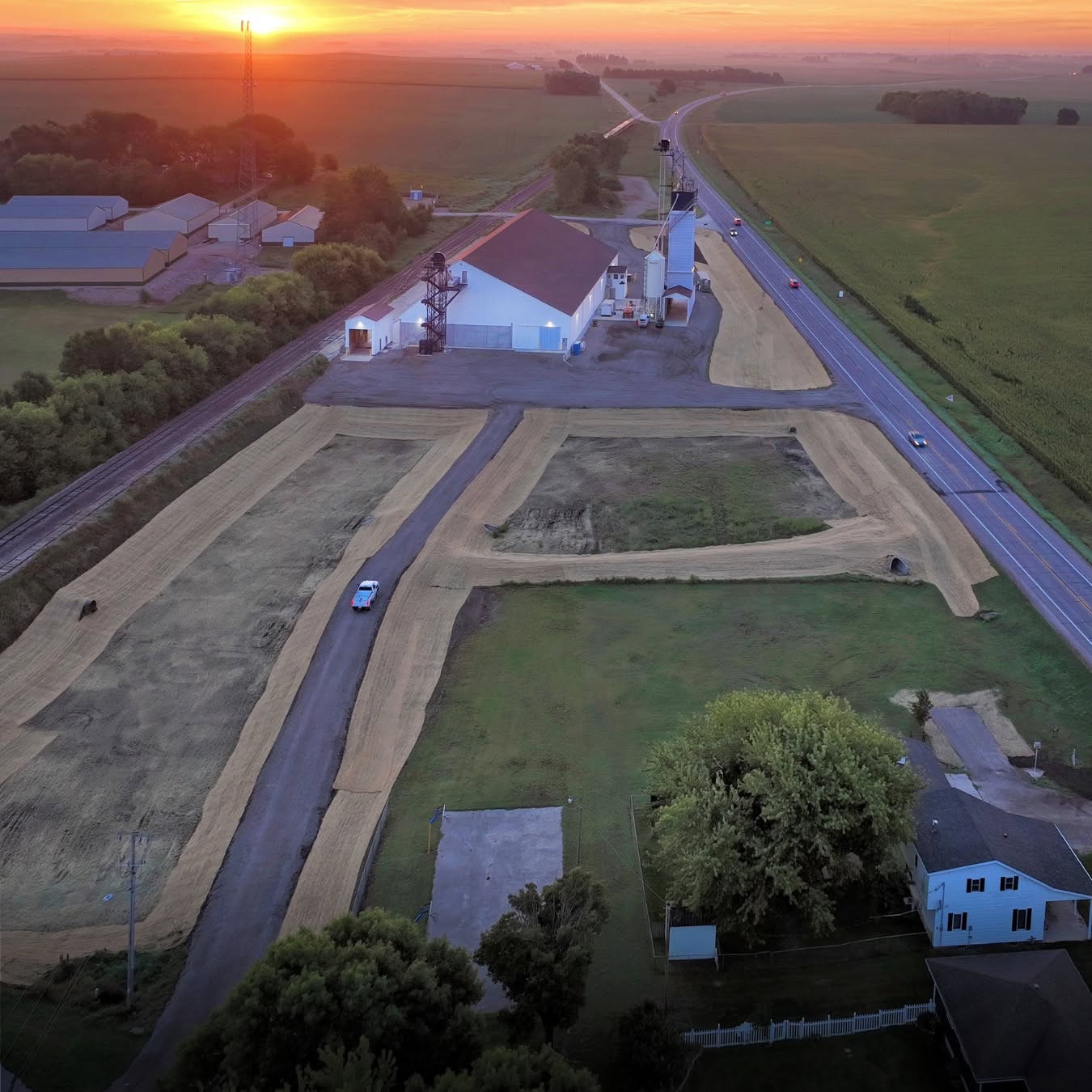 New Cooperative Fertilizer Facility Superior Iowa