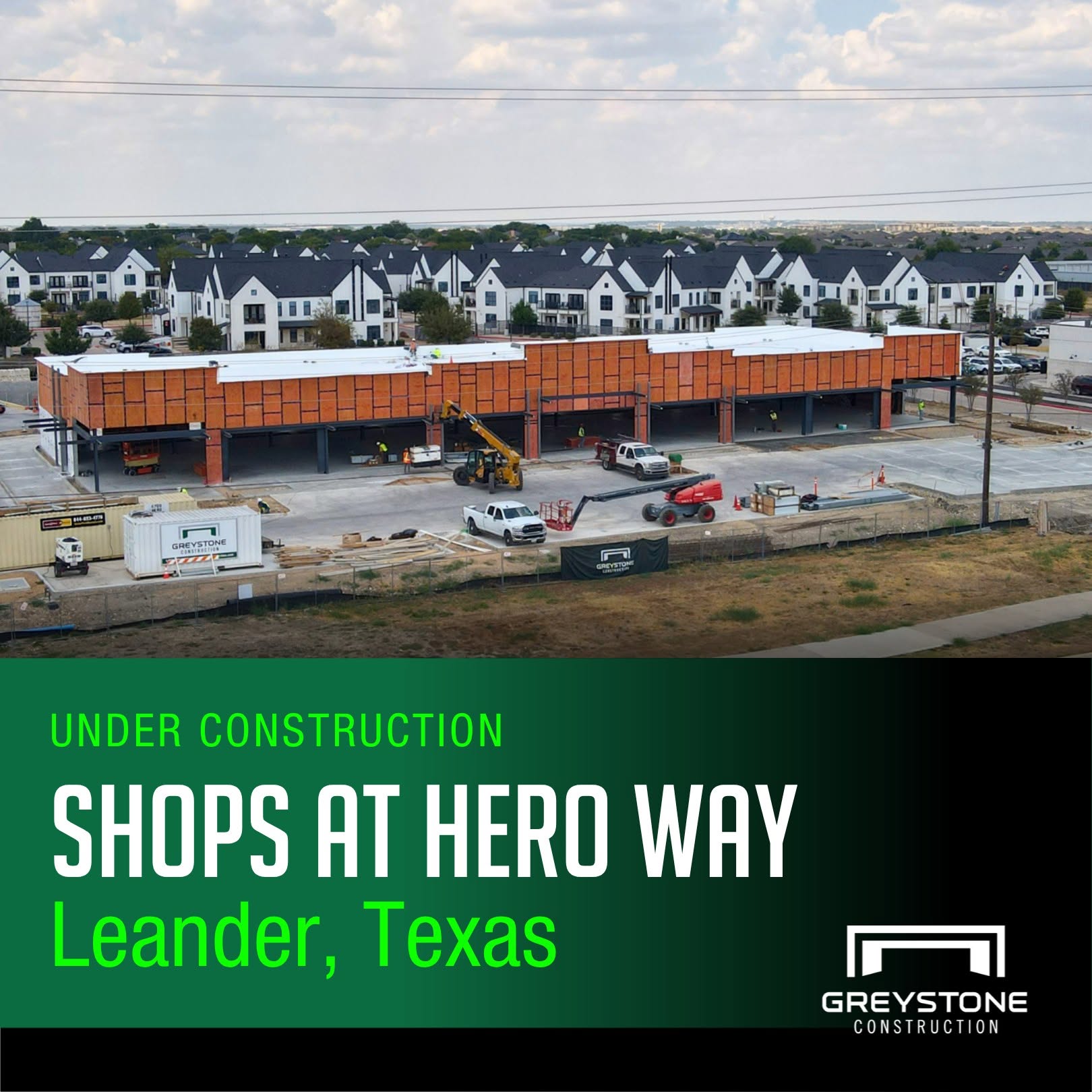 Shops at Hero Way Retail Construction Services