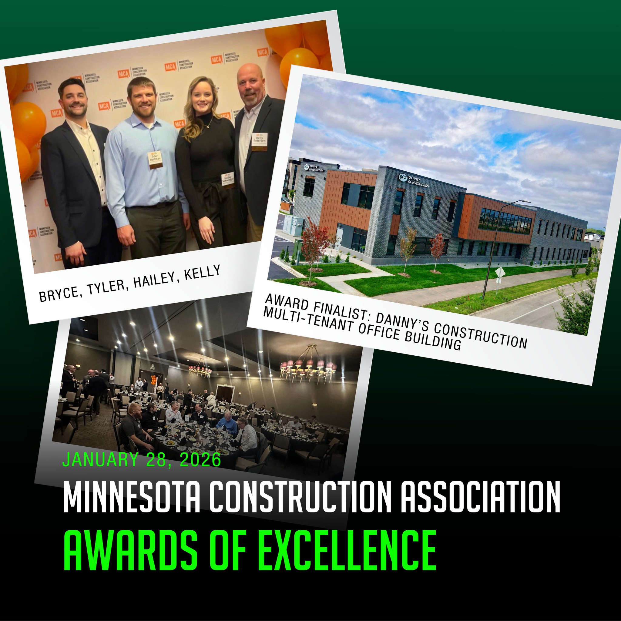 Dannys Construction Office Project MCA Award Finalist
