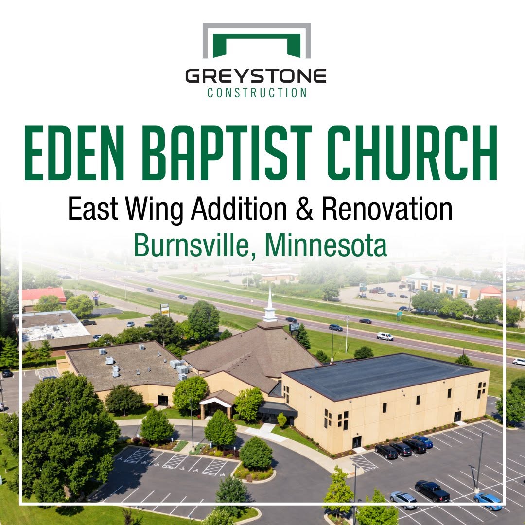 Eden Baptist Church Renovations and Addition Complete