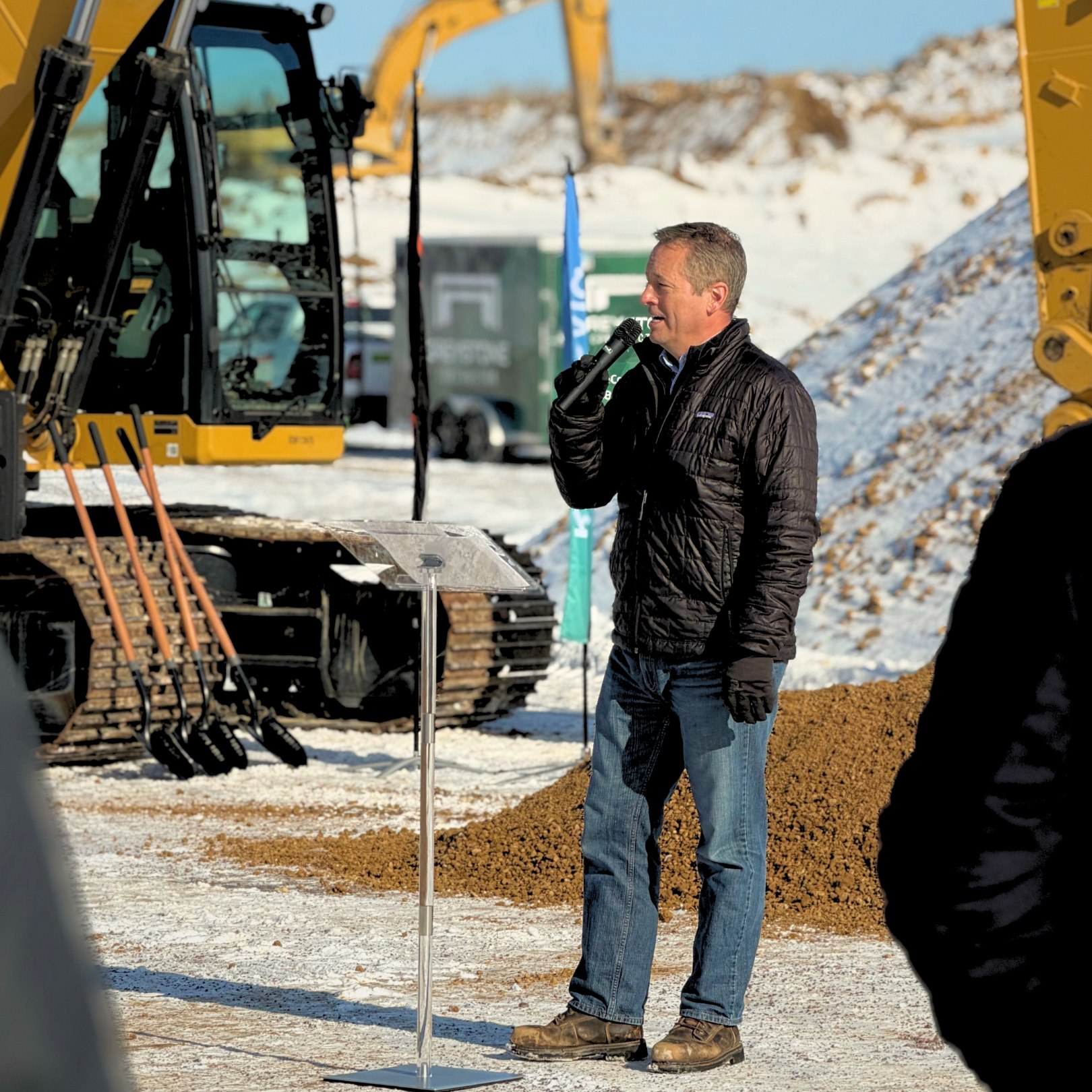 Groundbreaking for Dem-Con Anaerobic Digester Project