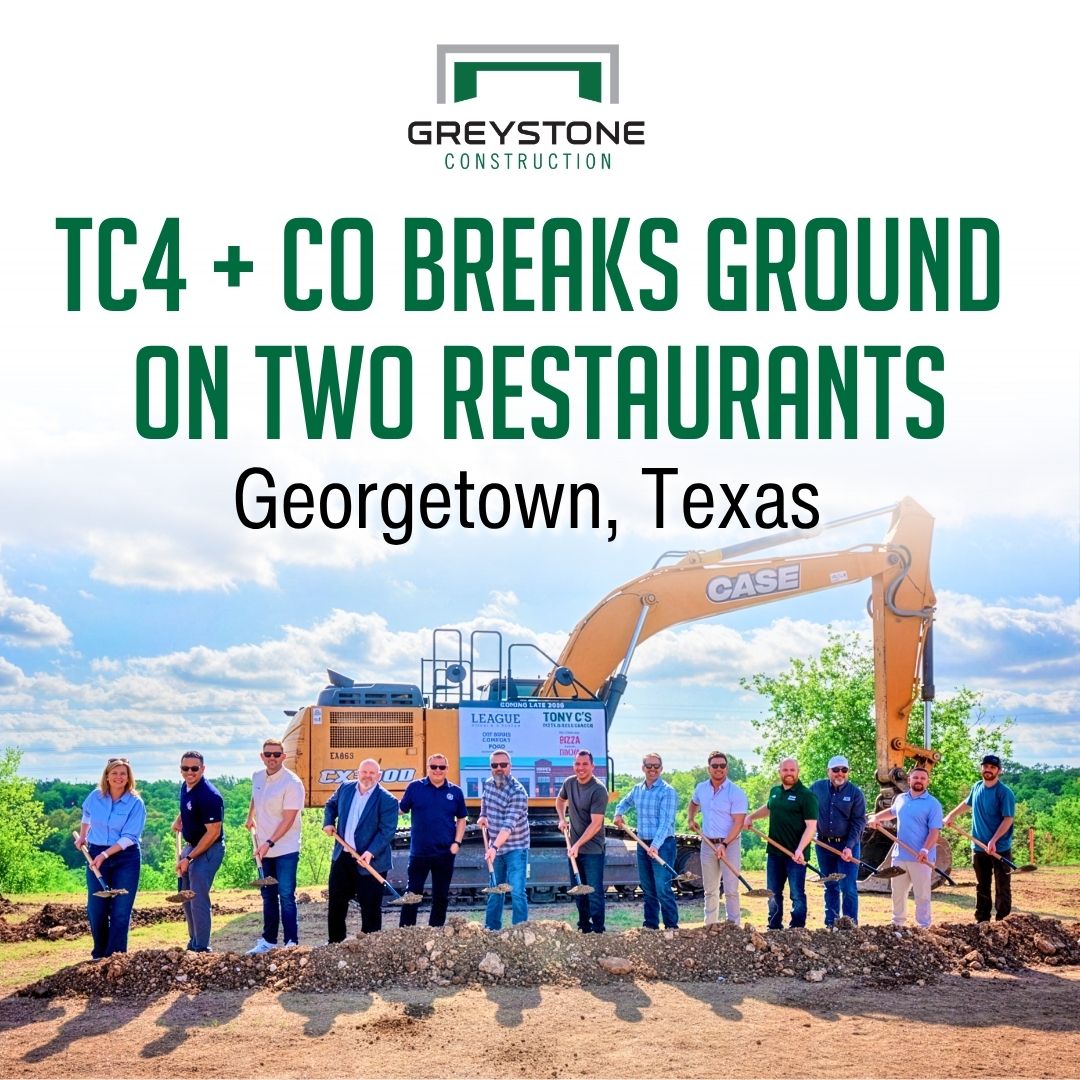 Groundbreaking for The League Kitchen & Tavern and Tony C's