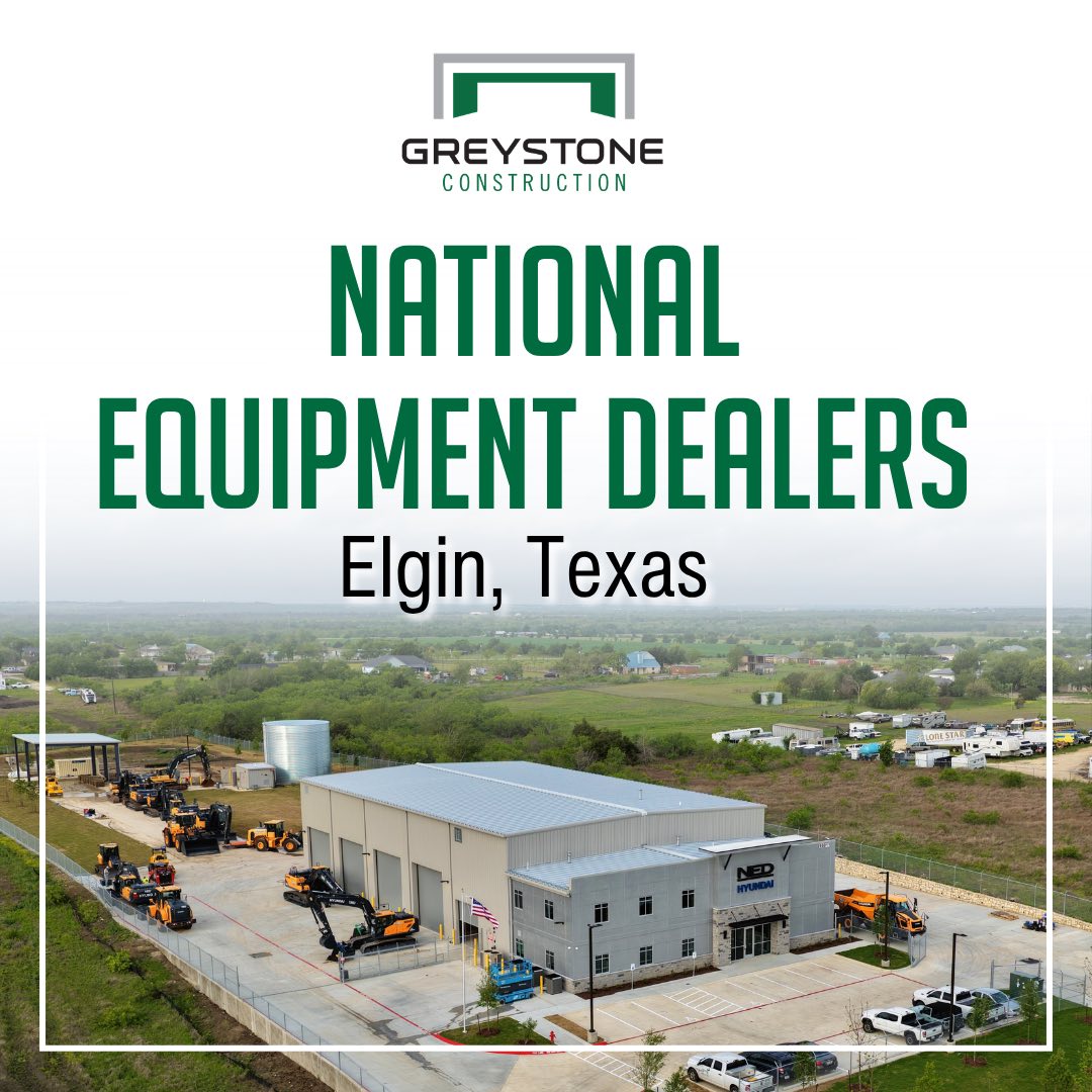National Equipment Dealers Service Facility Elgin Texas