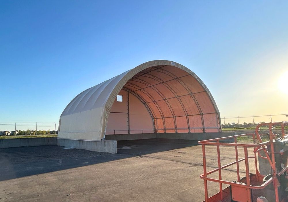 Alberville, Minnesota Salt Storage Dome