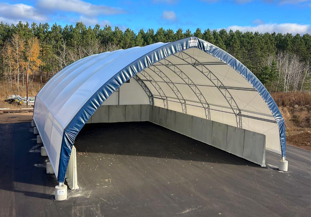 Barron County, Wisconsin Salt Storage Building