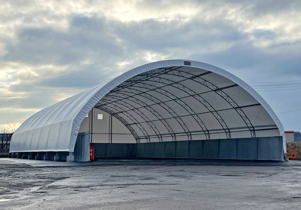Euclid, Ohio Salt Storage Dome