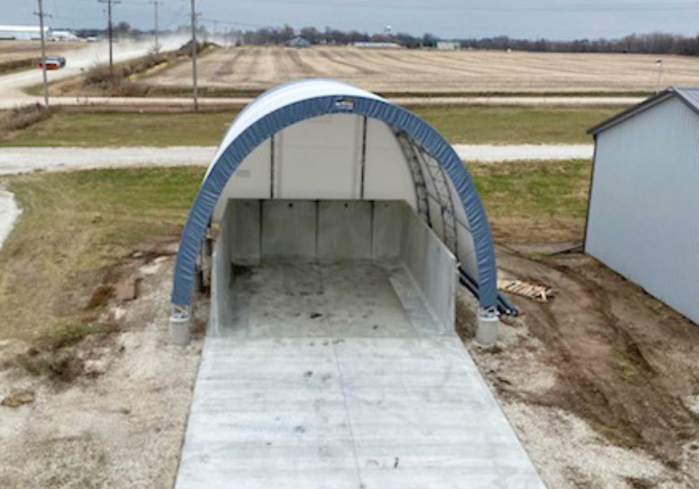 Granger, Iowa Salt Storage Dome