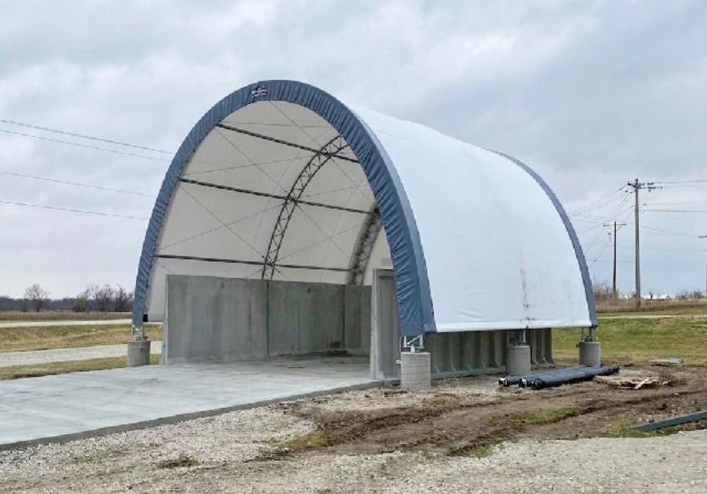 Granger, Iowa Salt Storage Dome