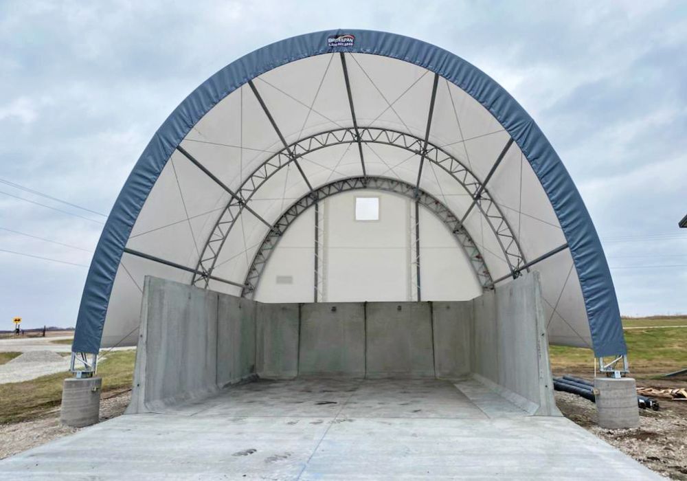 Granger, Iowa Salt Storage Dome