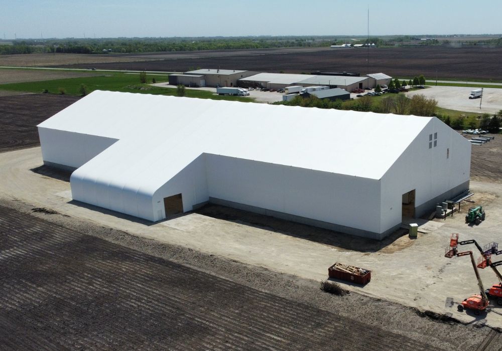 Greene County, Jefferson, Iowa Dry Fertilizer Storage