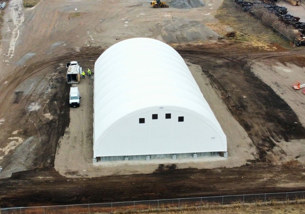 Lawton, Oklahoma Salt Storage Shed