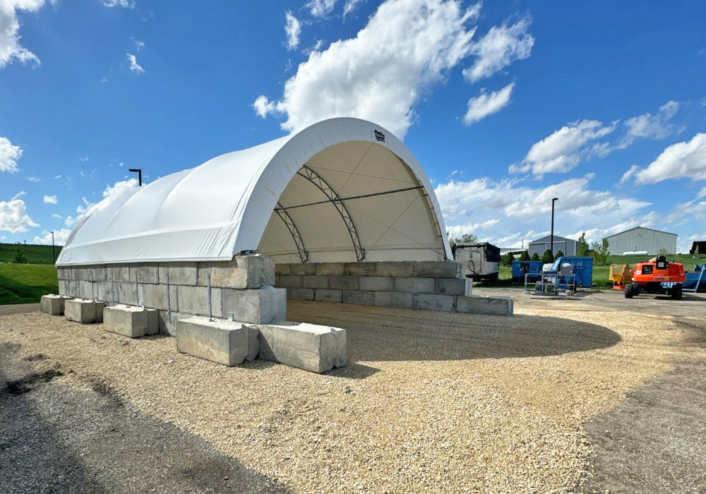 Linn County, Iowa Salt Storage Shed