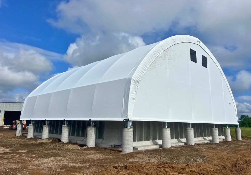 Otter Tail County, Perham, Minnesota Salt Storage Dome
