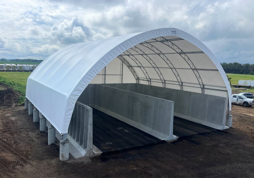 Otter Tail County, Perham, Minnesota Salt Storage Dome