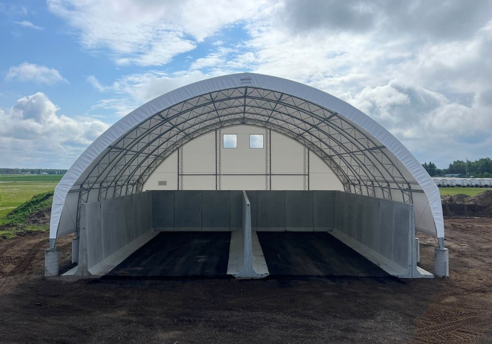 Otter Tail County, Perham, Minnesota Salt Storage Dome