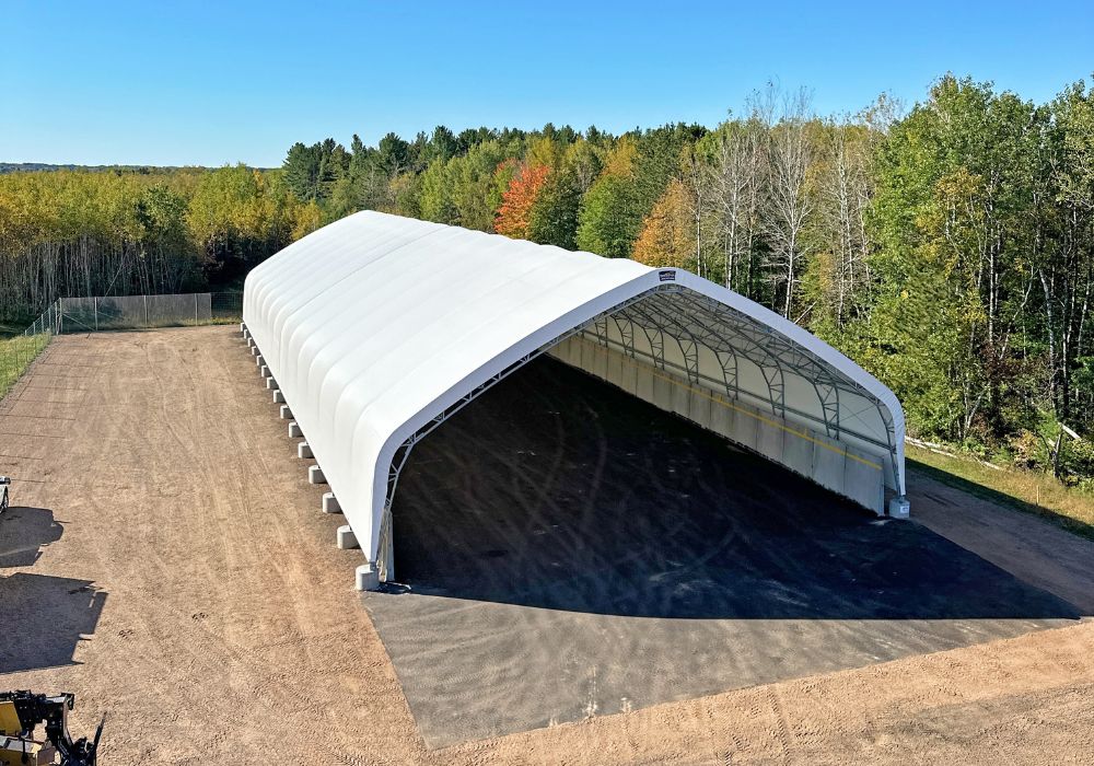 Phillips, Wisconsin Salt Storage Dome