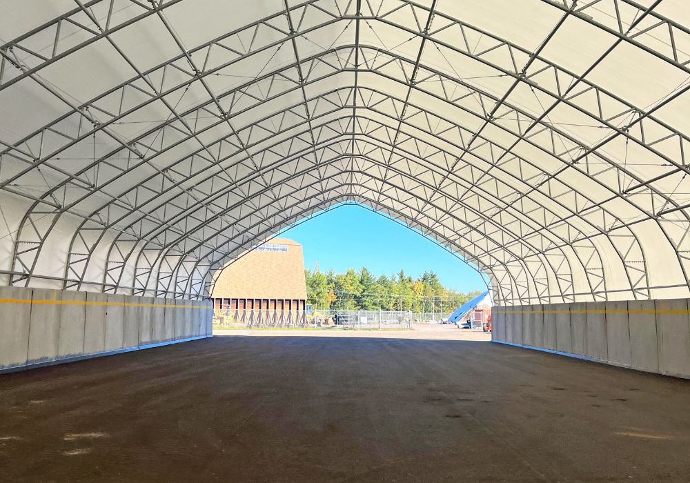 Phillips, Wisconsin Salt Storage Dome