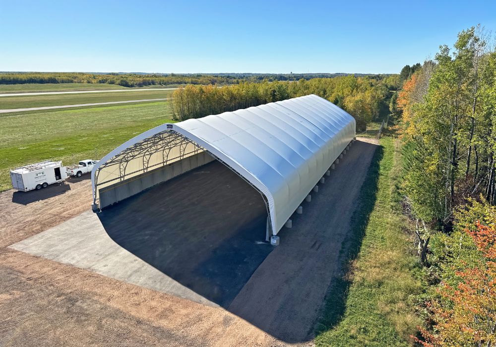 Phillips, Wisconsin Salt Storage Dome