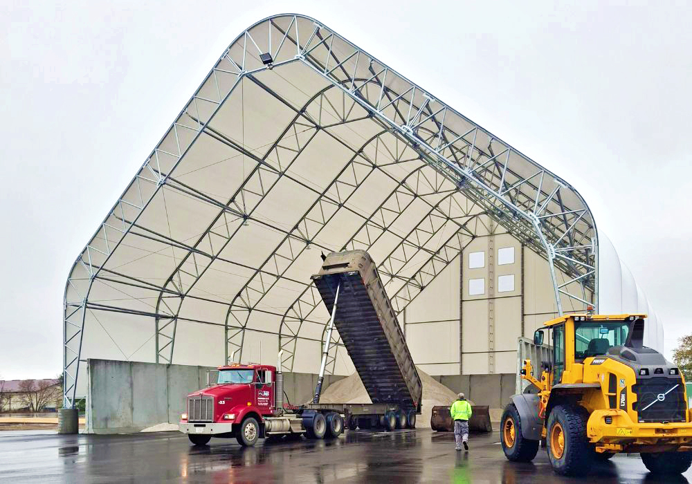 Stearns County, Minnesota Salt Storage Shed
