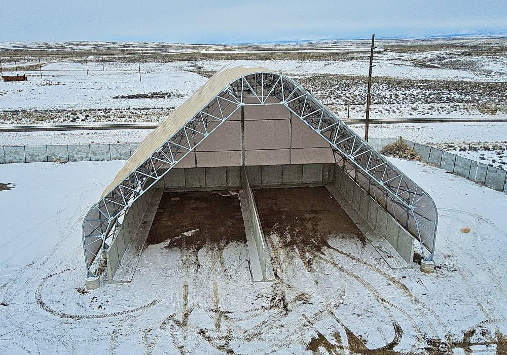 Sublette County, Wyoming Salt Storage Shed