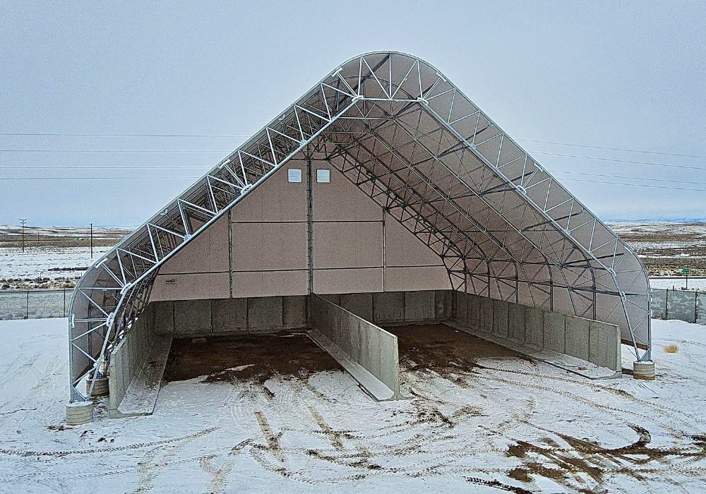 Sublette County, Wyoming Salt Storage Shed