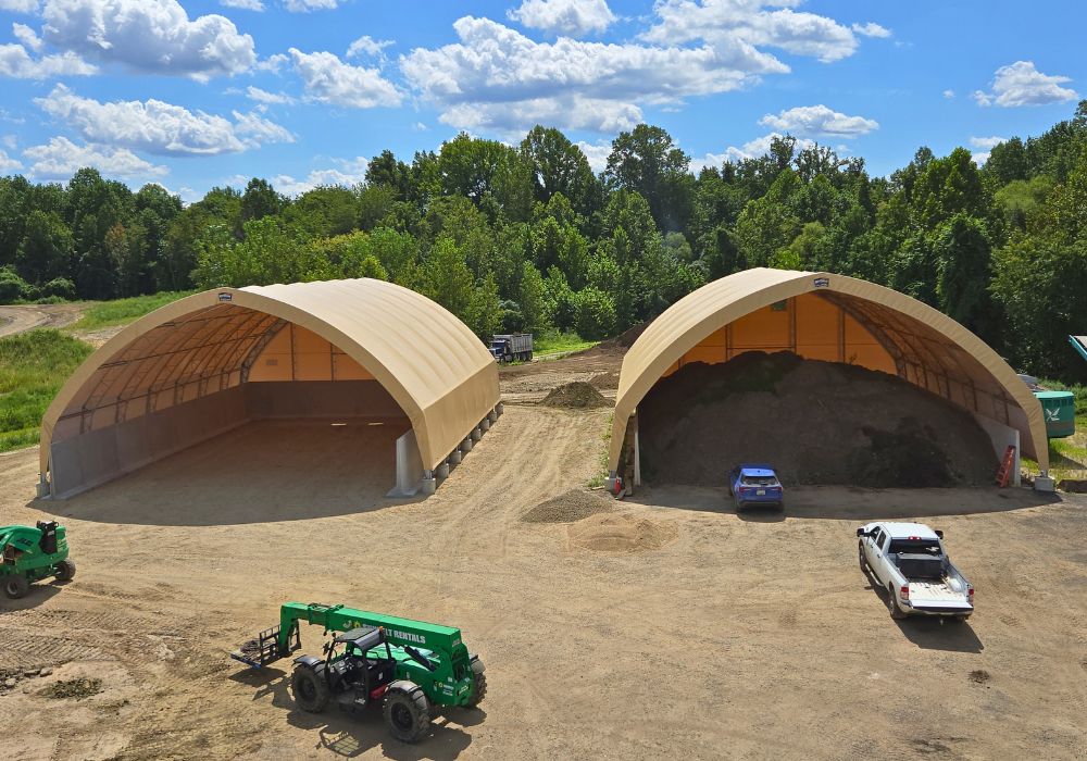 Upper Marlboro, Maryland Fabric Dirt Storage Building