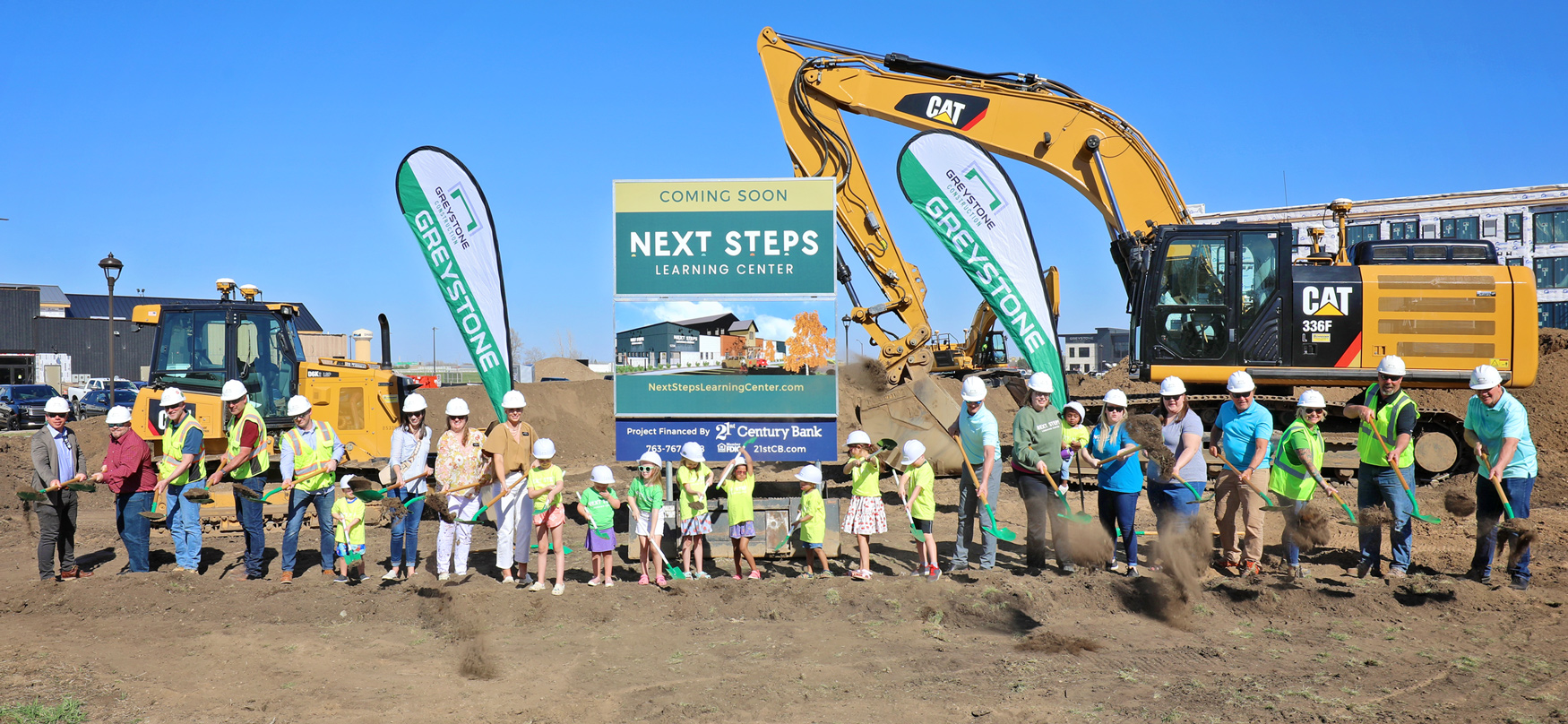 Next Steps Learning Center childcare construction