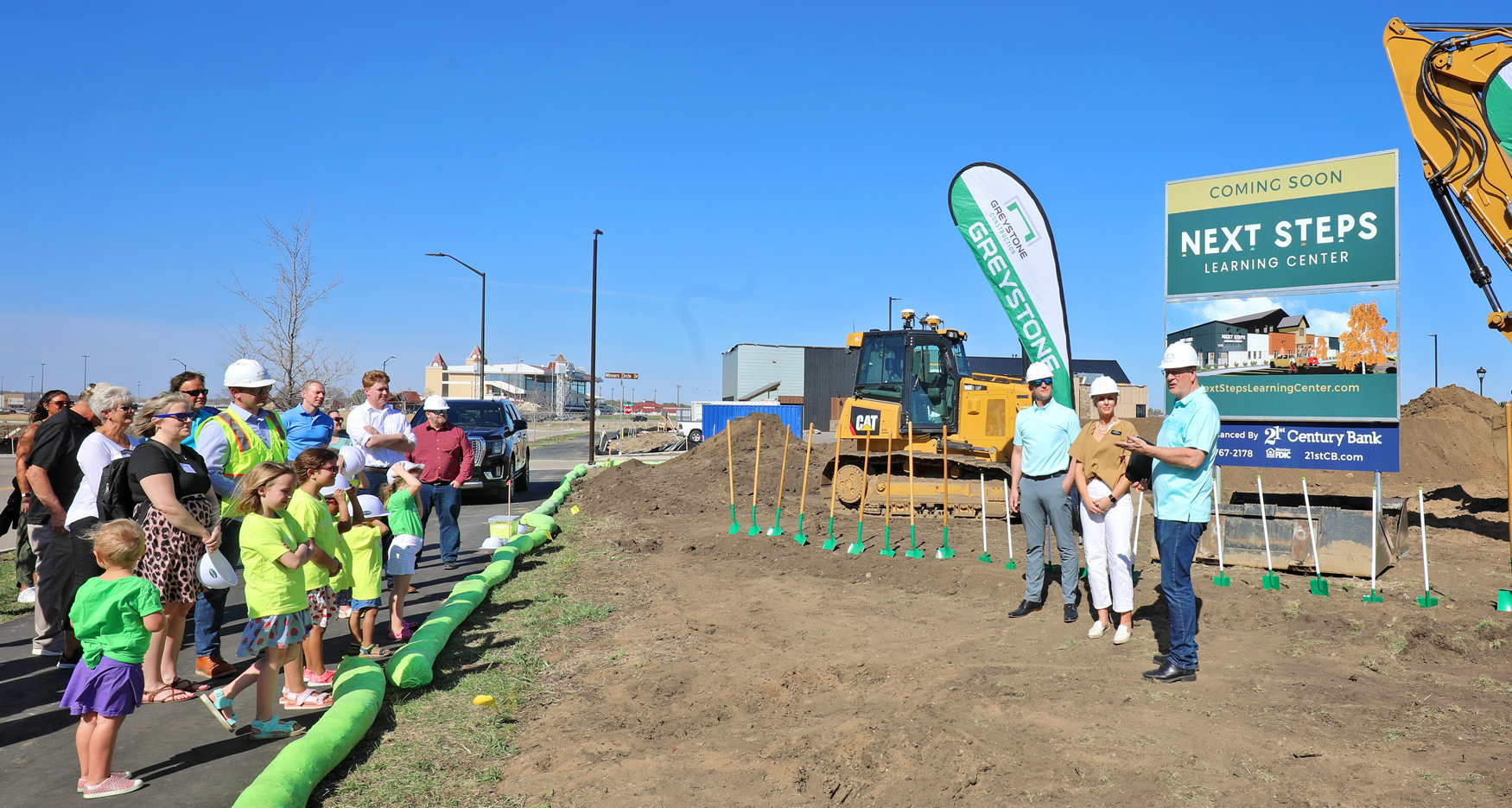Next Steps Learning Center childcare construction
