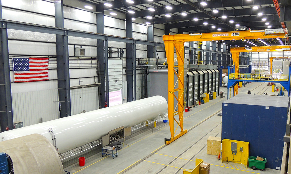 garrett, tx, manufacturing plant construction