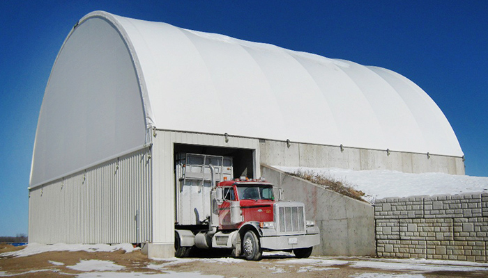 Coverall fabric buildings