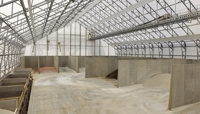 fabric building