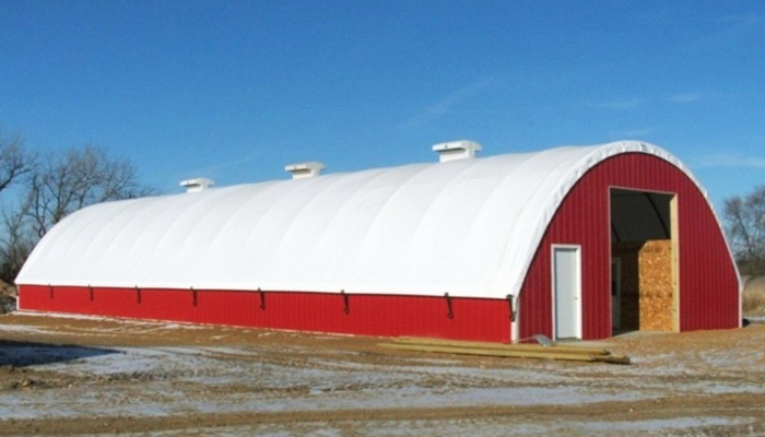 fabric building
