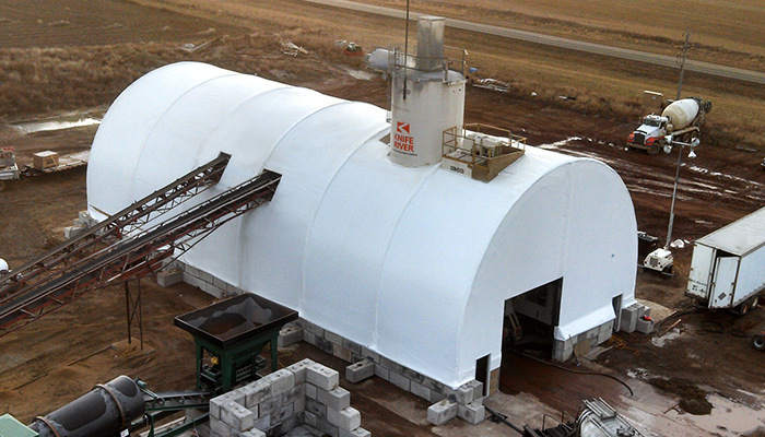 fabric building
