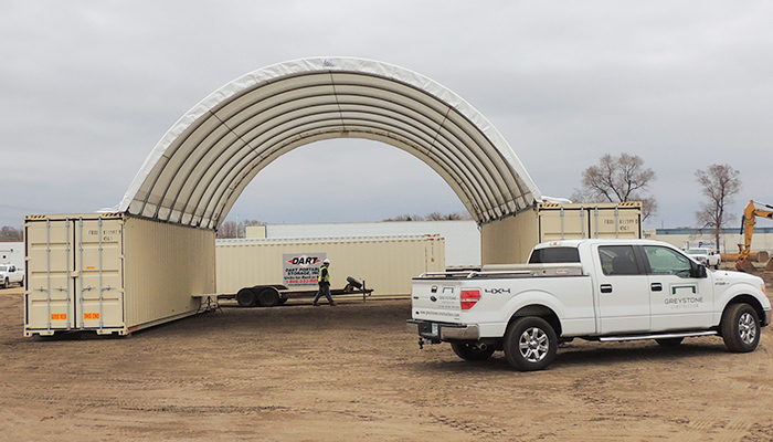 fabric buildings cost